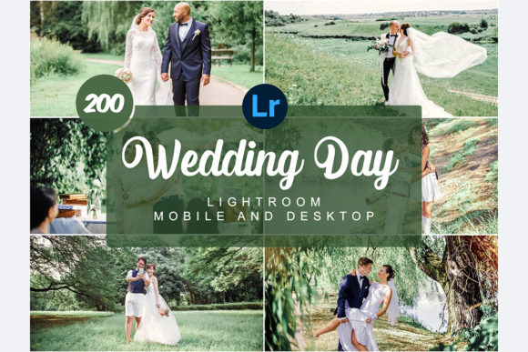 Download Wedding Day Mobile and Desktop PRESETS - Mobile Collection