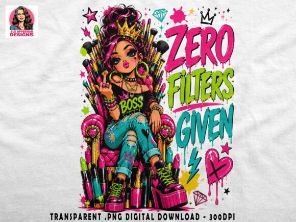 Download Title: Zero Filters PNG | Boss Queen - Filters Collection