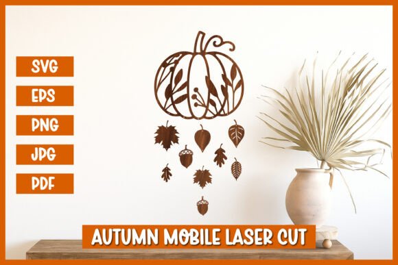 Download Autumn Mobile Laser Cut SVG - Mobile Collection