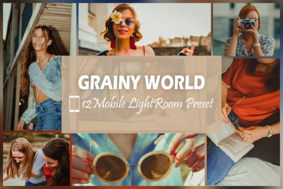 Download 12 Lightroom Mobile Grainy World - Mobile Collection