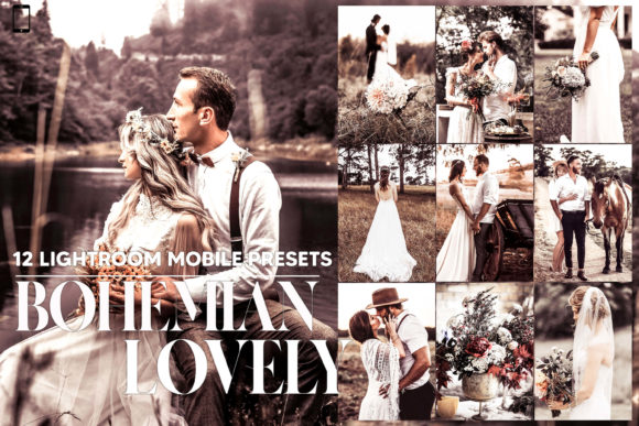Download 12 Bohemian Lovely Mobile LR Presets - Mobile Collection